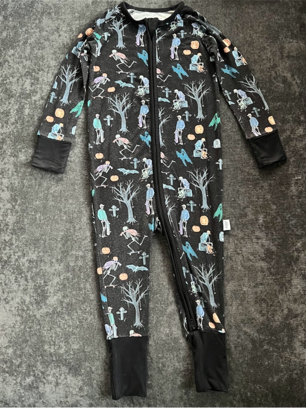 Fletch Skater Skellys Snoozer Pajamas Size 18-24 Months